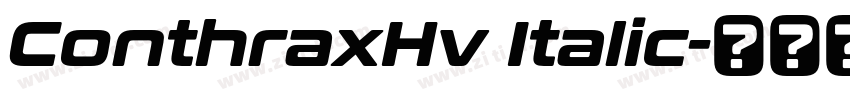 ConthraxHv Italic字体转换 ConthraxHv Italic字体转换